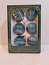 Visions by Holly Christmas Ornaments - Blue