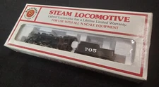 Bachmann N-Gauge 2-8-0 #4821 Black #705 Steam Locomotive with Coal Tender | NEW