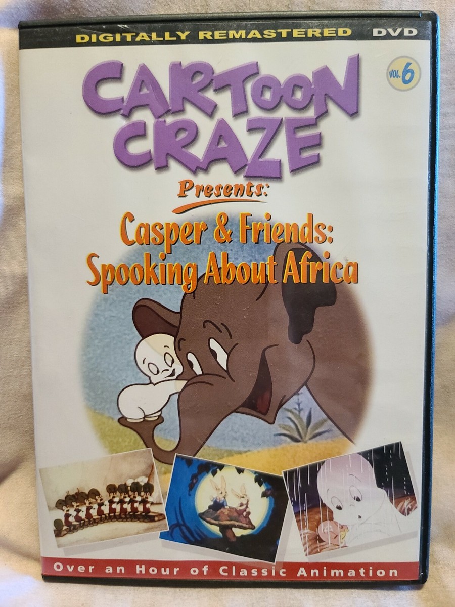 CRAZE CD、DVDコレクション SHELF00L DVD tested~ Cartoon craze presents Casper and friends | eBay