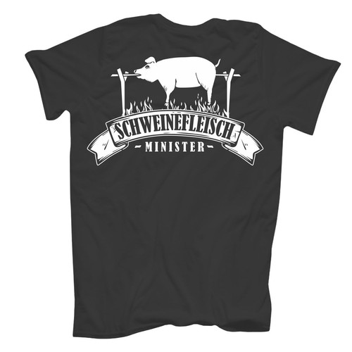 Übergrößen 3XL - 8XL Männer T-Shirt Schnitzelfriedhof übergrössen fleischer - Bild 7 von 7