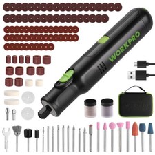 WORKPRO 7.2V Cordless Rotary Tool Kit 6 Variable Speed 117PIECE Accessory Type-C