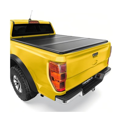 TOMOKA 4.5' (54.4'') Hard Tri-Fold Truck Bed Tonneau Cover Compatible with 202...
