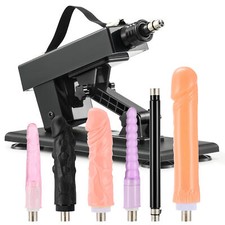 SENSUA Electric Women Sex Machine Toy Fucking-Love-Masturbation- With 5 Dildos