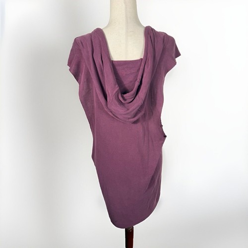 NWT$78 Free People Movement Baja Sleeveless Hoodie in Wine Size Medium - Picture 7 of 12