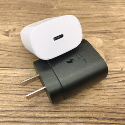 25W Type C USB-C Cable Super Fast Wall PD Charger For Samsung Galaxy S20 S21 S22