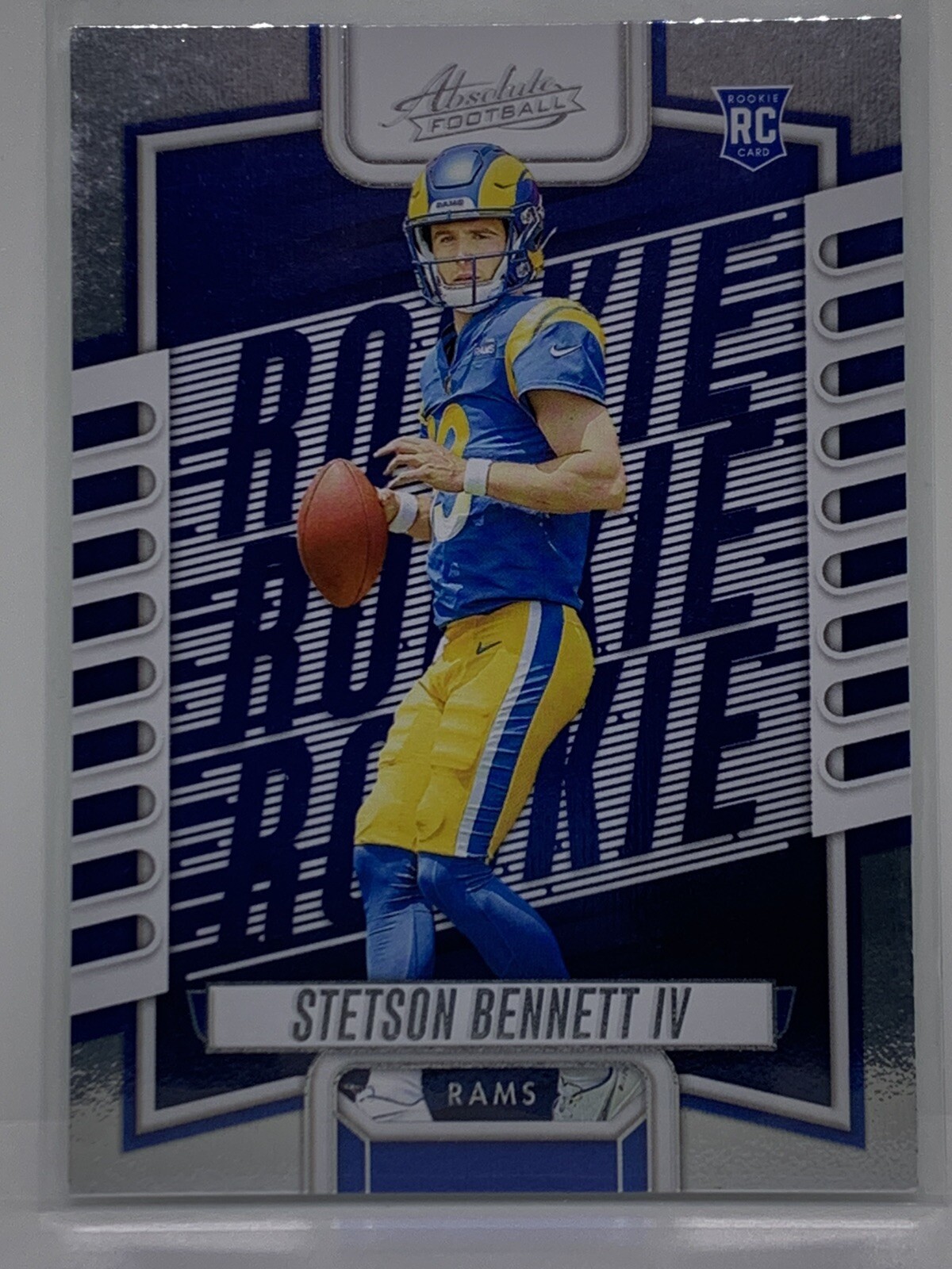 2023 Panini Absolute Rookie RC #136 Stetson Bennett IV Los Angeles Rams