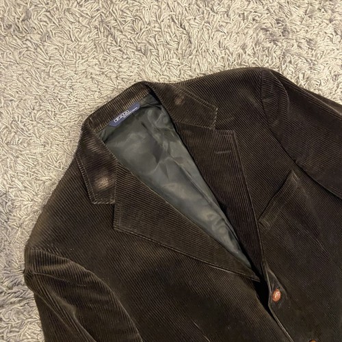 Blazer de pana para hombre Polo Ralph Lauren vintage hecho en EE. UU. talla 42 - Imagen 14 de 16