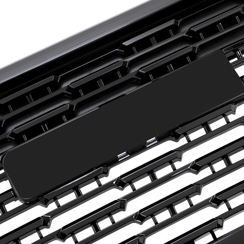 For GMC Yukon Denali Style 2015-2020 22936421 Front Upper Grille Gloss Black ABS - Picture 11 of 16