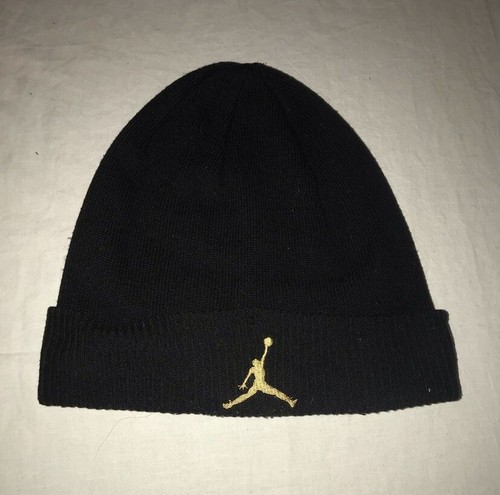 OVO x Air Jordan 2015 Beanie Black Gold 
