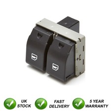 Double Electric Window Switch Button Front Right For Seat Ibiza Cordoba VW Polo