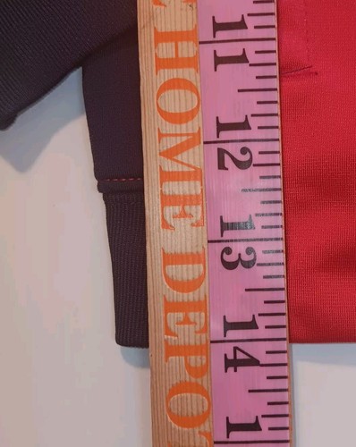 Nike Youth Jacket Full Zip Pockets Red Blue Boys 3 To 4 Year (XS) Polyester - Picture 3 of 7