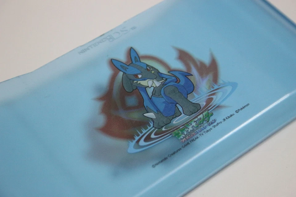 Pokemon Lucario Nintendo DS Protective Cover / Shell from Japan / Rare! - Image 3 of 4