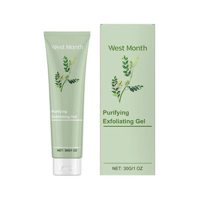 Gentle Exfoliating Gel, Pore Cleanser & Brightening Scrub for Face Care