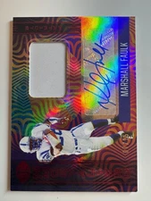 2021 Panini Illusions Marshall Faulk Patch Auto SSP 07/15