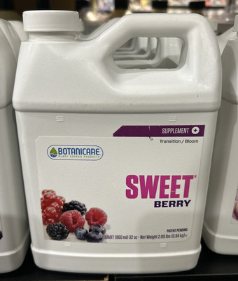 Botanicare Sweet Berry 32 oz / 1 Quart - Flavor Enhancer Nutrient NEW Free Ship!