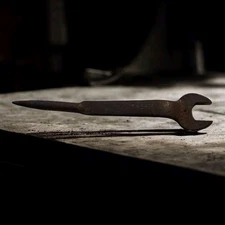 Antique J.H Williams 908 Spud Wrench Brooklyn Buffalo 1 1/4 USA Made Rare