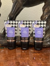 x3 Bath Body Works LAVENDER LUXE Emily In Paris BODY CREAM 2.5 oz. Travel Size