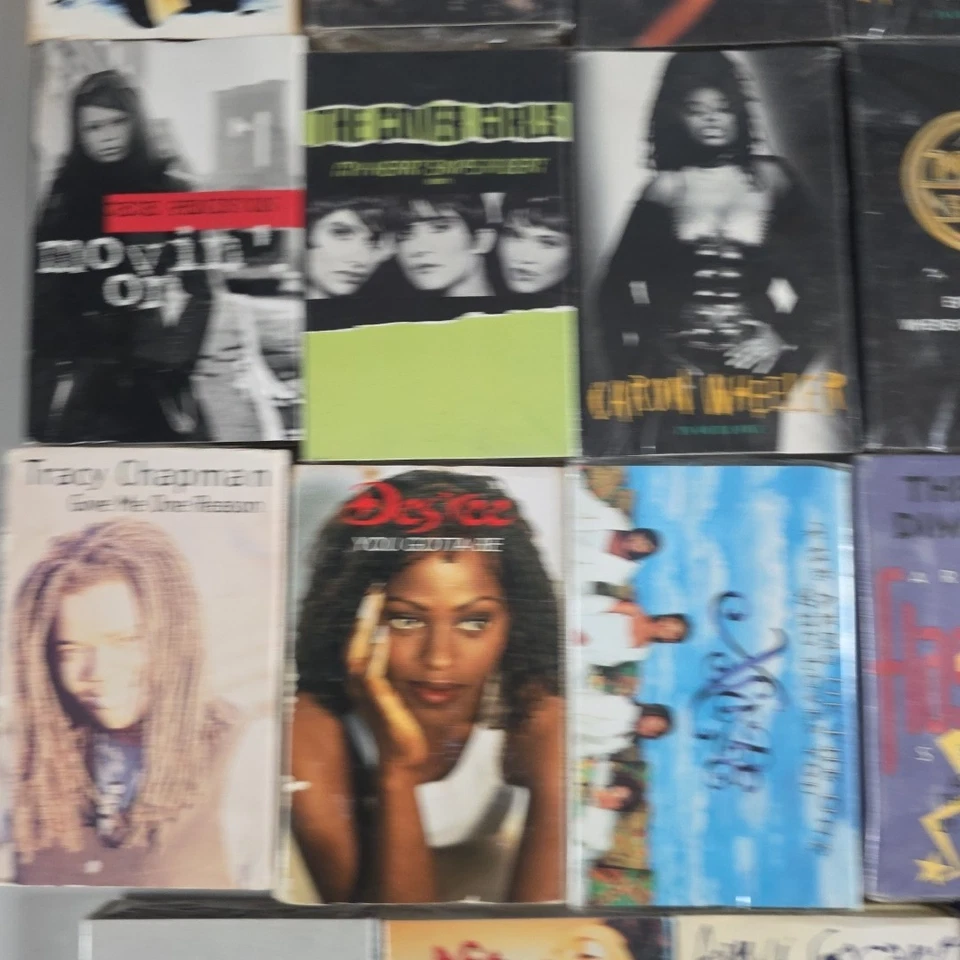 29 Soul Funk R&B Pop Cassette Tape Single Lot PRINCE TLC WHITNEY DESTINYS BRANDY - Imagem 4 de 4