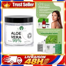 Gel Aloe Vera Bio 100% Naturel Hydratant Visage Corps 250 ml