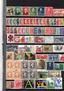 Norwegen Lot in Gestempelt 26