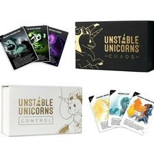 NEW Unstable Unicorns Control & Chaos Combo Teeturtle Kickstarter exclusive game