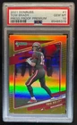 2021 Donruss Tom Brady Press Proof Premium #1 Buccaneers PSA 10