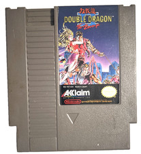 Double Dragon 2 II The Revenge NES Authentic Cartridge Tested Acclaim