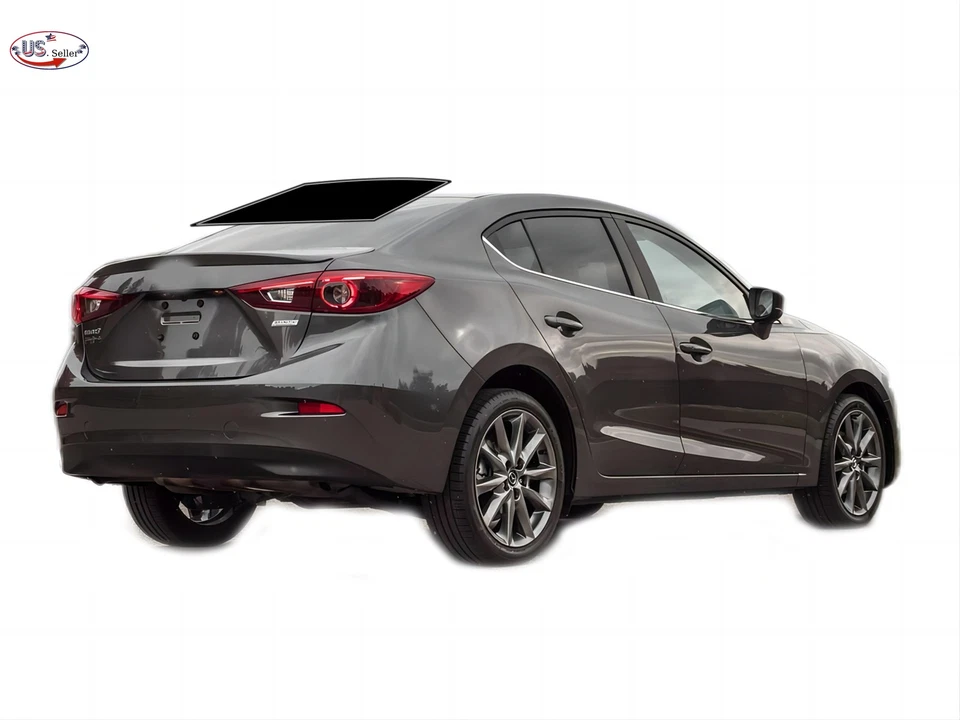 Kit de película de tinte de ventana de 2 capas precortada personalizada computarizada para Mazda 3 sedán 2010-2013 Foto 4 de 4