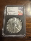 1987(S) Silver Eagle MS69 NGC Anna Cabral