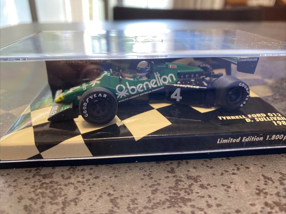 Minichamps 1/43 Tyrrell Ford 012 D. Sullivan 1983 400830004 F/S From Japan - Image 4 of 4