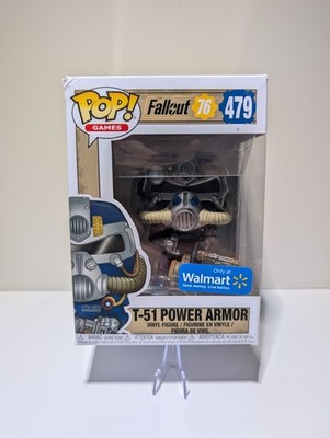 Funko Pop! Games Fallout 76 T-51 Power Armor #479 Walmart Only + Schutzhülle 