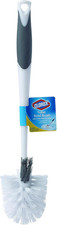 Toilet Bowl Brush with under Rim Scrubber