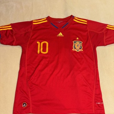 Adidas 2010 World Cup Spain Jersey Cesc Fabregas Size M Authentic