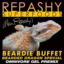 Repashy Beardie Buffet Bearded Dragon Iguana Blue Skink Lizard Reptile Food B...