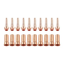 20pcs Electrodes+nozzles/tips 1403 1395 /L FOR Cebora CP-70 Plasma Cutting Torch