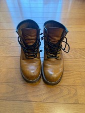 Red Wing 9013 Beckman Work Boots Brown Leather Cap Toe Vibram Men's US 9.5 D