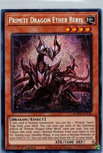 Primite Dragon Ether Beryl - BLMM-EN130 - Secret Rare 1st Edition