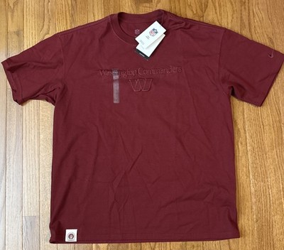 Men's Washington Commanders Nike Glory Max90 Short Sleeve Shirt Large