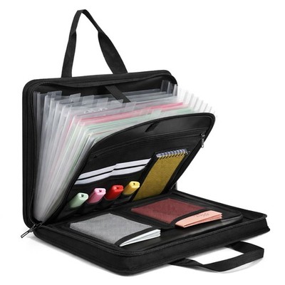 Document Organizer, Important Document Organizer Fireproof Accordion File Fol...