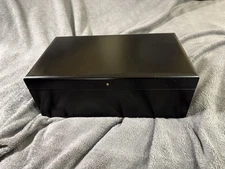 SAVINELLI Cigar Humidor Black Wood - Cigars - Preowned 