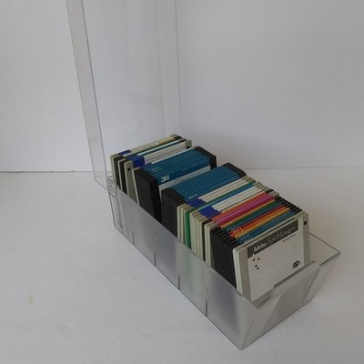 3.5 HD High Density Floppy Disk Used Random Untested Vintage 50 Pack PreownedBox