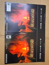 Monstrum Promo Insert PS4 Xbox One Nintendo Switch Display Use Only