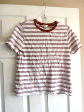 ladies preowned marks and spencer t shirt size 8 round neck short sleeve