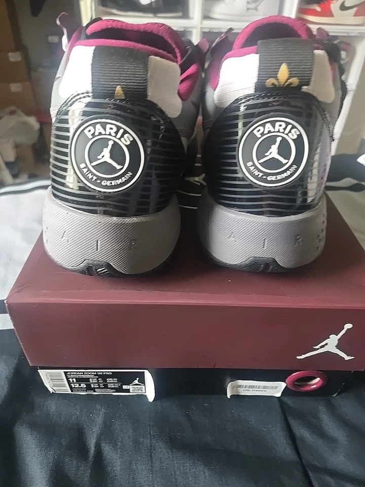 Talla 11 - Paris Saint-Germain x Jordan Zoom '92 Burdeos Foto 4 de 4