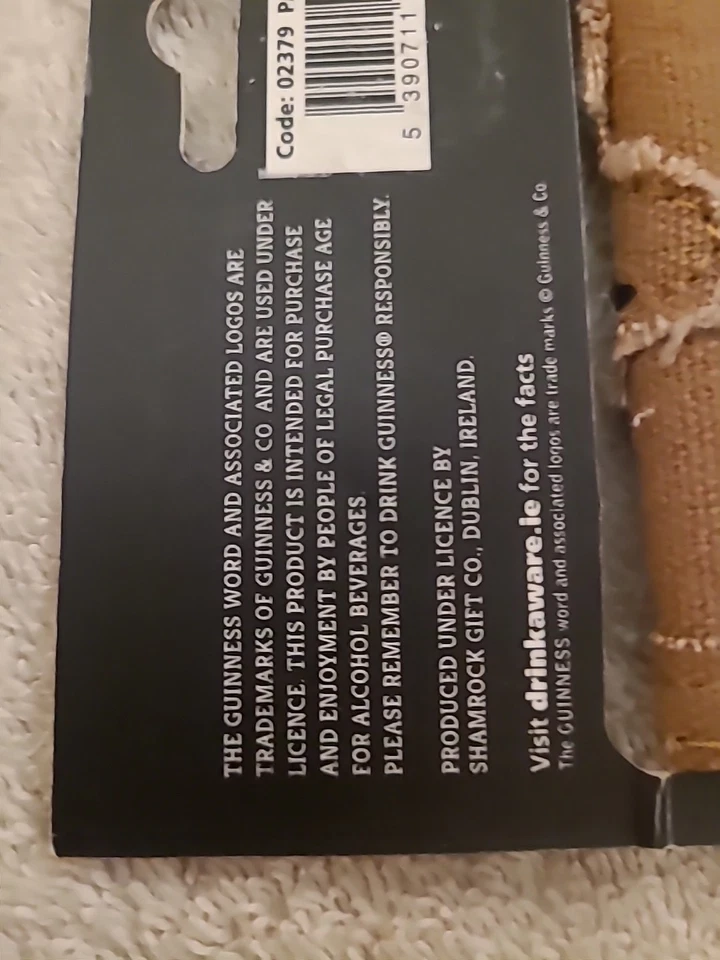 Guinness 帆布钱包 全新 — 第 4/4 张图片