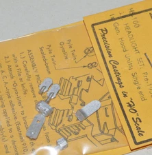 HO scale locomotive PARTS Details West HS-100 headlight set pre-1958