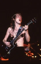 AC/DC, Angus Young,  Original 35mm color film never printed or published