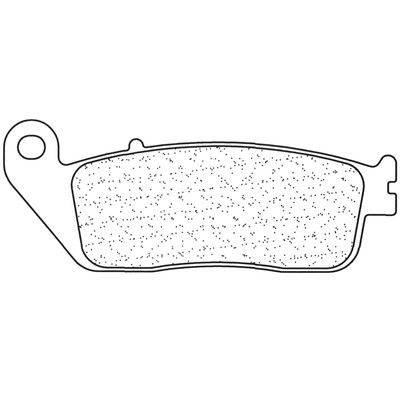 27184 - PADDING, BRAKE, FRONT CL SINTERED Compatible with YAMAHA X-MAX 250 ABS (S