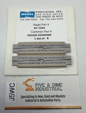 Nagel Precision NT-7594 Rough Diamond Honing Blade (Set of 4)