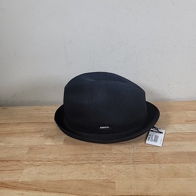 Kangol Tropic Player Fedora 6371BC - Black - Size 2XL Nwt